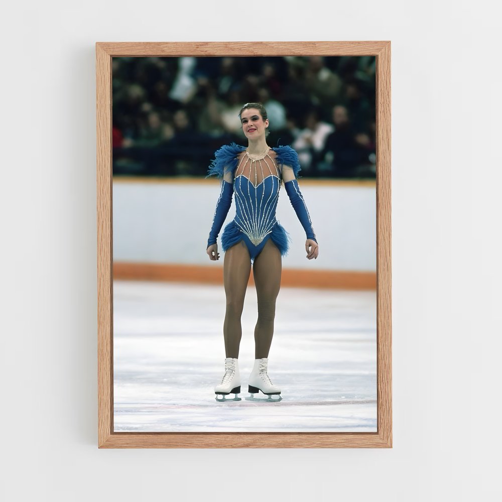 Poster Katarina witt cristalline – affiche Patinage artistique (vue 4)